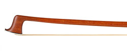 EMILE DUPREE FRANCE viola bow, octagonal Pernambuco stick, nickel mounted, GERMANY, 70.3 grams