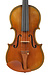 Angeli Hellier Strad model inlaid and decorated violin with highly flamed maple, fine quality