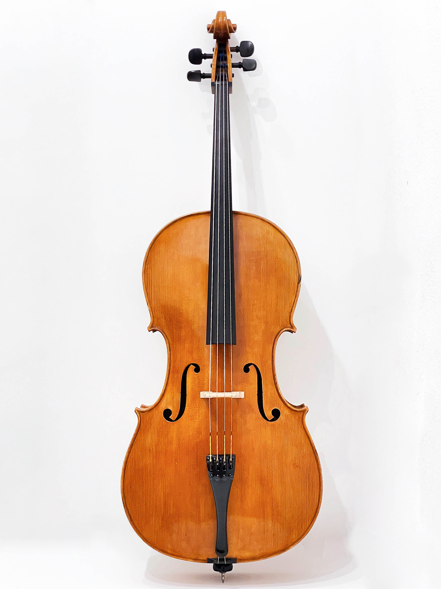 Romanian Francisc GYÖRKE cello, 2016, Reghin, ROMANIA, Davidov Strad model, with maker's certificate