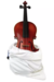 Götz Gotz champagne violin bag, hand-sewn micro-fiber