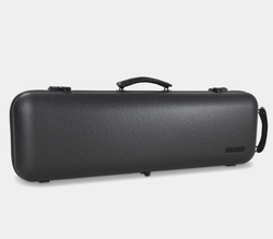 GEWA GEWA Luthier II Violin case, oblong, black outer shell in 'stone', 5 lbs