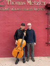 Stephen Lohmann cello, Rogeri model, with one-piece Italian willow back, 2022, Fair Oaks, California, USA