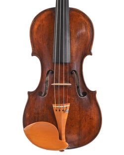 Italian 18th century violin labeled Andreas Amati, maker unknown, Italy