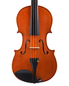 Canadian Pauline Kotlarz violin, rose decorated Viotti-style, 2018, with golden-red oil varnish, Cranbrook, BC, CANADA, with makers certificate of authenticity
