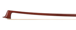 *Egidius Dörfler*** silver violin bow, Ligne Boheme, dark round Pernambuco stick, silver & green grip, GERMANY