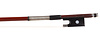 French ROGER LOTTE silver violin bow, round Pernambuco stick, circa 1975, FRANCE,  59.8 grams, Raffin certificate