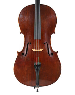 French François Pillement cello, ca. 1800, Paris | Metzler Violins