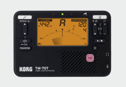 Korg Korg Combo Metronome Tuner TM-70T, black | Metzler Violins