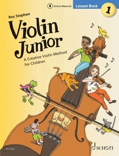 Schott Music Stephen: Violin Junior: Lesson Book 1 A Creative Violin Method for Children (violin) SCHOTT