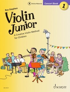Schott Music Stephen: Violin Junior: Concert Book 1 A Creative Violin Method for Children (violin