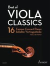 Schott Music Birtel: Best of Viola Classics 16 Famous Concert Pieces (viola) SCHOTT