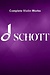 Schott Music Boulanger (Weinzierl and Waechter): Complete Violin Works (violin and piano) SCHOTT