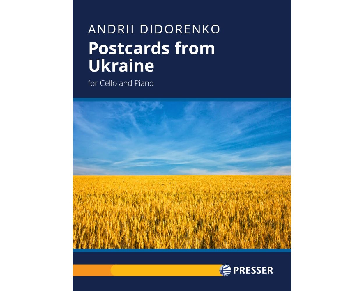 Presser Didorenko: Postcards from Ukraine (cello and piano) PRESSER