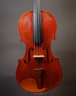 Darryn Smalley violin, 2023, Eureka, CA, USA