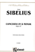 Alfred Music Sibelius, J.: Concerto in D minor Op.47 (violin, and piano)