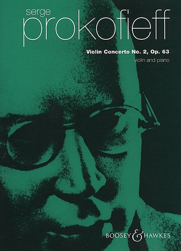 HAL LEONARD Prokofiev, S.: Violin Concerto No.2, Op.63 (violin & piano)