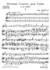 HAL LEONARD Prokofiev, S.: Violin Concerto No.2, Op.63 (violin & piano)