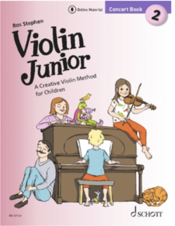 Schott Music Stephen: Violin Junior: Concert Book 2 (violin) SCHOTT | Metzler Violins