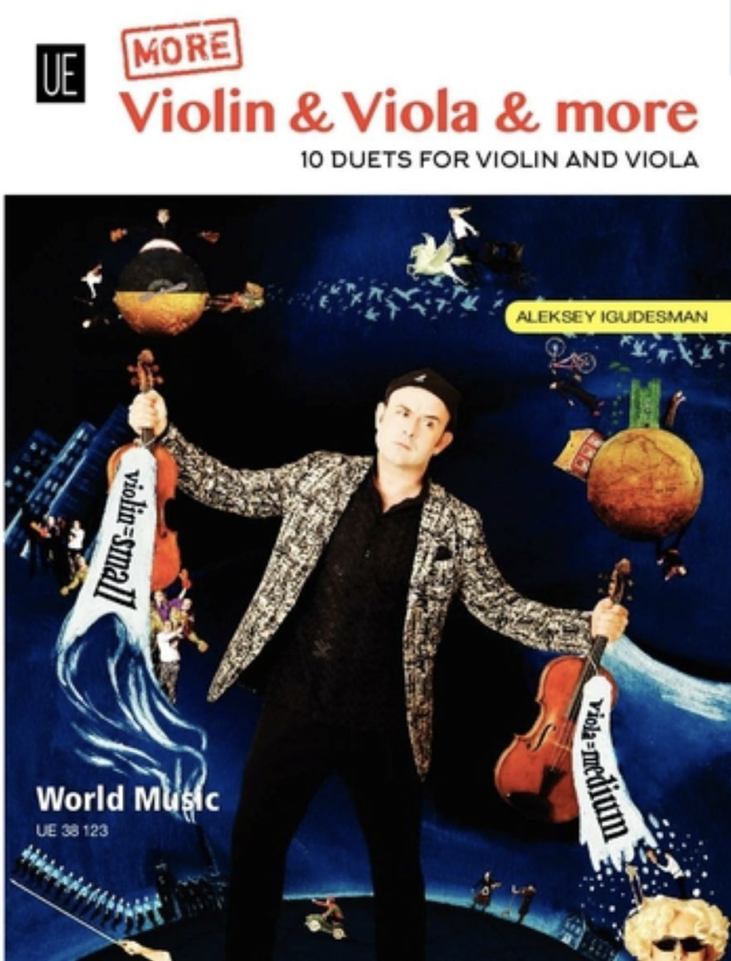 Universal Edition Igudesman: More Violin & Viola & more (violin and viola) UE | Metzler Violins