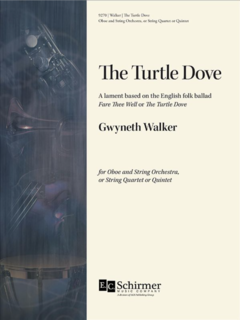 Canticle Walker: The Turtle Dove (string quartet/quintet) EC SCHIRMER | Metzler Violins