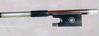 French Victor Fetique violin bow, ca. 1930, silver-mounted round stick, w/ Paul Childs Certificate