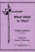 David E. Smith Everson: What Child is This? (string quartet) DAVID E | Metzler Violins