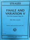 International Music Company Strauss (Morganstern/Fine): Finale and Variation V from Don Quixote, Opus 35 (two cellos) IMC | Metzler Violins