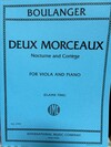 International Music Company Boulanger (Fine): Deux Morceaux: Nocturne and Cortège (viola and piano) IMC | Metzler Violins