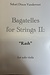 Dixon Vanderveer: Bagatelles for Strings II: "Rash" (viola) | Metzler Violins