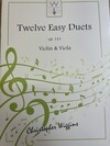 Christopher Wiggins Wiggins: Twelve Easy Duets (violin and viola) Wiggins | Metzler Violins