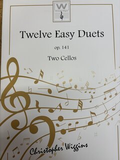 Christopher Wiggins Wiggins: Twelve Easy Duets (two violas) Wiggins | Metzler Violins