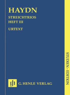 Haydn: String Trios – Volume 3 (study score) HENLE | Metzler Violins