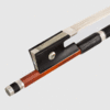 Turkish M.U. GÜLER silver violin bow, round Pernambuco stick, 62.3 grams | Metzler Violins