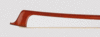 Turkish M.U. GÜLER silver violin bow, round Pernambuco stick, 62.3 grams | Metzler Violins