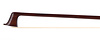 Pique Pernambuco silver violin bow, 57g, early 20th century