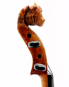 Japanese Isao (Esao) Izutsu pochette (pocket violin) with female head with horns, Tokyo, JAPAN
