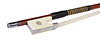 English DUPUY A PARIS silver & ivory violin bow, round stick 64.1 grams | Metzler Violins