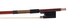 Swiss SIEGFRIED FINKEL tortoise-shell & gold violin bow, octagonal stick, 61.5 grams | Metzler Violins