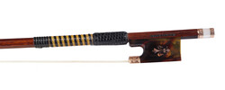 English W.E. HILL & SONS violin bow, tortoise shell, chased gold, fleur-de-lys, Wm. Watson | Metzler Violins