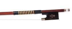 English (sold) W.E. HILL & SONS violin bow, tortoise shell, gold, fleur-de-lys, round, Edgar Bishop | Metzler Violins