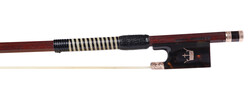 English W.D. WATSON. LONDON. violin bow, tortoise shell, chased gold mountings, gold coronets, octagonal stick | Metzler Violins