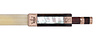 English W.D. WATSON. LONDON. violin bow, tortoise shell, chased gold mountings, gold coronets, octagonal stick | Metzler Violins
