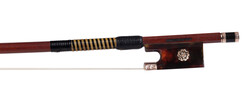 English A.R. BULTITUDE violin bow, tortoise shell, chased rose-gold mountings, gold Tudor Rose gold inlays, round stick | Metzler Violins