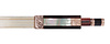 English A.R. BULTITUDE violin bow, tortoise shell, chased rose-gold mountings, gold Tudor Rose gold inlays, round stick 61.9 g | Metzler Violins
