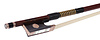 English A.R. BULTITUDE violin bow, tortoise shell, chased rose-gold mountings, gold Tudor Rose Inlays, octagonal stick | Metzler Violins