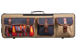BAM France BAM IKAT Nashville canvas-covered oblong violin case | Metzler Violins