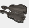 GEWA GEWA Cello Case, Idea Original Carbon 2.9, 4/4, Carbon Black, 6.4 LBS