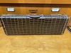 Vintage faux alligator oblong case, green velvet interior | Metzler Violins