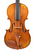 French Francois Caussin violin, labeled "Nicolo Gagliano"