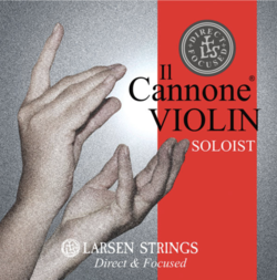 Larsen Il Cannone violin string set, Direct & Focused with bonus 0.28 E | Metzler Violins